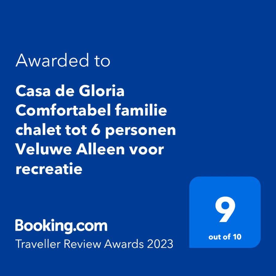 Comfortabel En Gezellig Familie Chalet Tot 6 Personen Op De Veluwe Bungalowpark De Kern Putten Ngoại thất bức ảnh